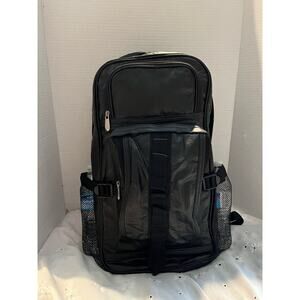 Genuine Leather large Backpack 18”X14” Book Bag Laptop Computer Soft supple